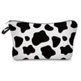 thumbnail image 1 of Yucurem Fashion Cosmetic Bag Multifunctional Cow Print Cute Makeup Pouch for Women Girls, 1 of 10