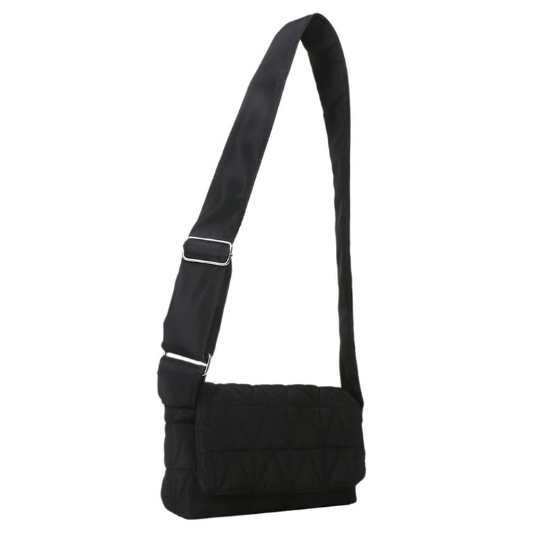 Yucurem 4pcs Casual Solid Color Soft Canvas Shoulder Crossbody Bag
