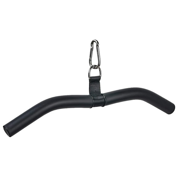 Yucurem Fitness Lower Pull Bar Curl Tricep Press Down Bar For Back And Arm Exercise Fitness Essential (A)