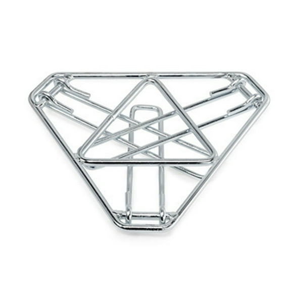 Yucurem Foldable Campfire Stand Camping Bonfire Stand Metal Rustproof for Camping Picnic Camping Kitchen Utensils (Silver)