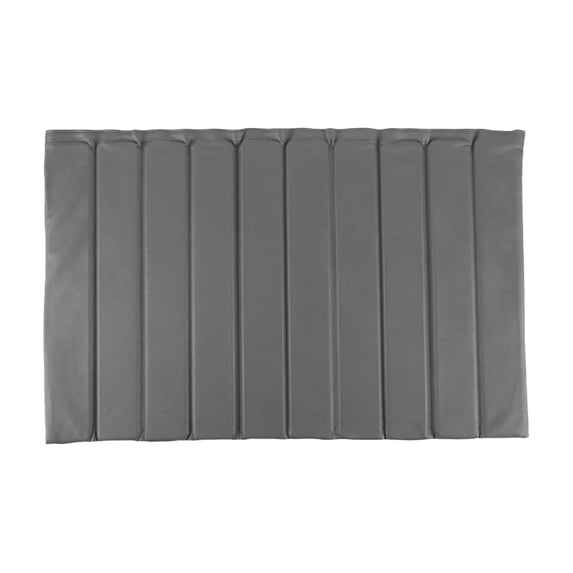 Yucurem Large Foldable Stone Dish Drying Mat, 24.8" x 15.75" Quick-Dry Diatomaceous Non-Slip PU Pad for Kitchen Counter Dishes Cups (Dark Gray)