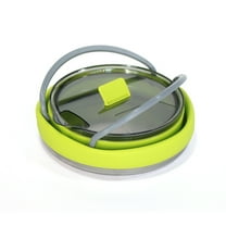 Yucurem Foldable Water Kettle Mini Travel Kettle Collapsible Hot Water Boiler Camping Kitchen Utensils (A)