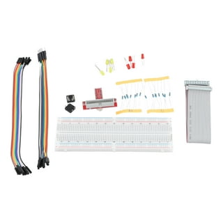 Tektrum Externally Powered Solderless 4660 Tie-Points Experiment Plug-In  Breadboard Kit with Jumper Wires, Power Module, Wall Adaptor For  Proto-Typing