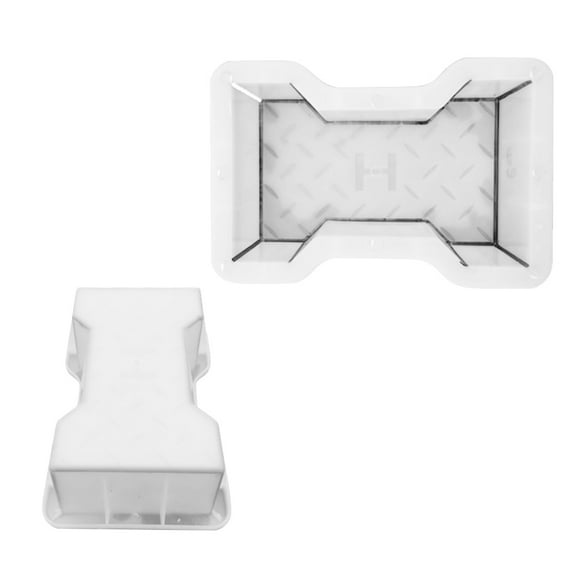 Yucurem Garden Paving Mold Diy Path Maker Cement Brick Concrete Stone Road Mould Gardening Supplies