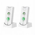 thumbnail image 1 of Yucurem Intercoms Wireless for Elderly, Portable Room to Room Long Range Intercom System with Charging Base, Two Way Intercom for Home Office - 2 Pack (White), 1 of 6