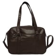 thumbnail image 1 of Yucurem Japanese School Handbag Pu Leather Jk Uniform Bag Ita Bag For Women (Dark Brown) Fashion shoulder bag (Dark Brown), 1 of 10