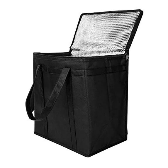 Yucurem Large Capacity Picnic Bag, Portable Insulated Bag Beer Delivery Bag, Thermal Bag with Handle (A)