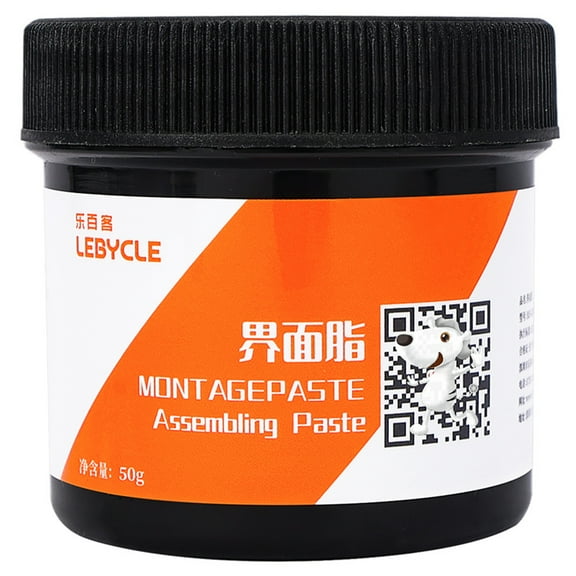 Yucurem Lebycle Maintenance Grease 50g Bike Lubricant for Bearings Components Bicycle Repair Tools (White)