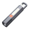 thumbnail image 1 of Yucurem Mini Portable LED Torch Xpe Cob Flashlight Usb Charging Zoomable Powerful Flashlight For Power Outages, 1 of 8