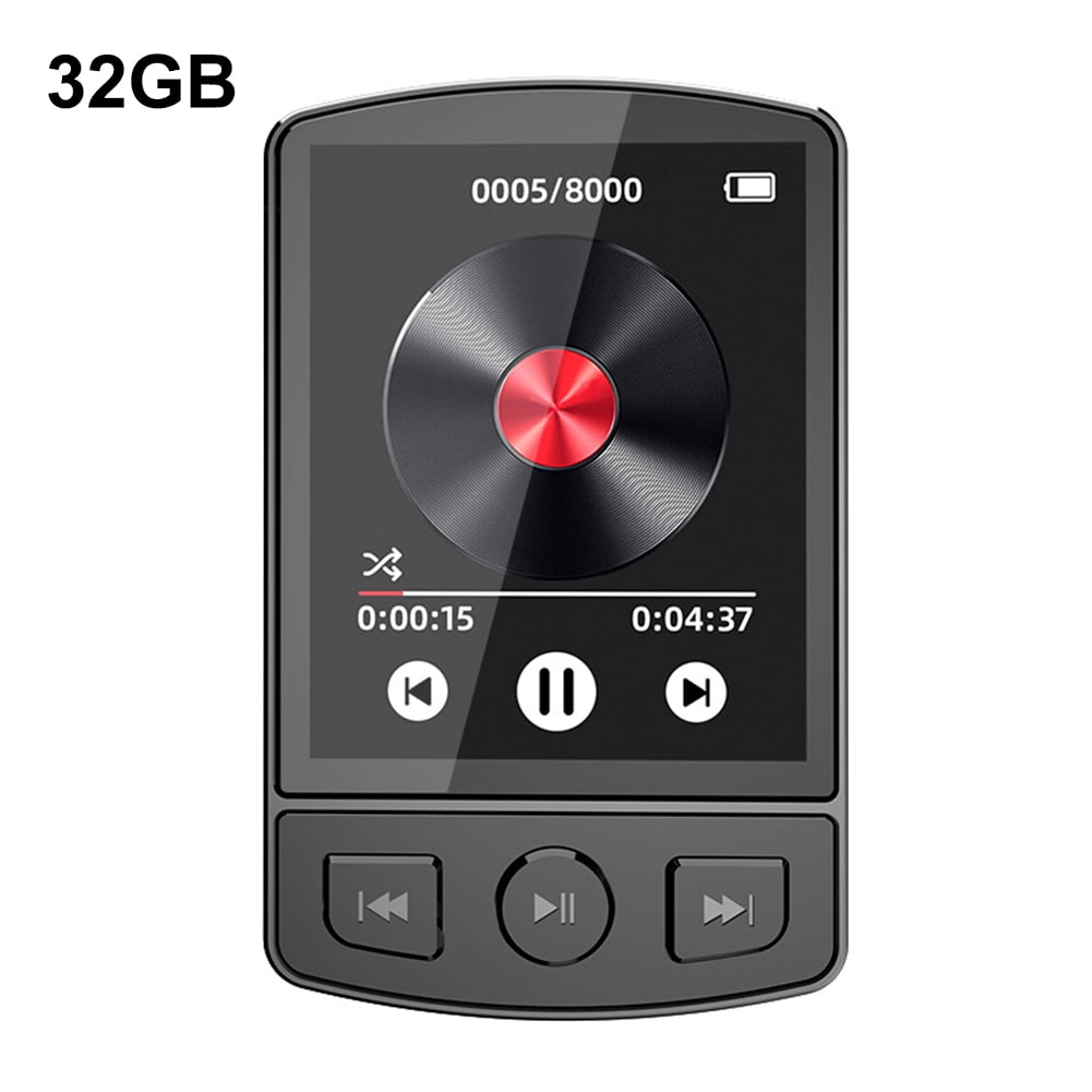 Mb3 Button Yucurem Mp3 Player Music Player Button Bluetooth-compatible 5.2 for ...