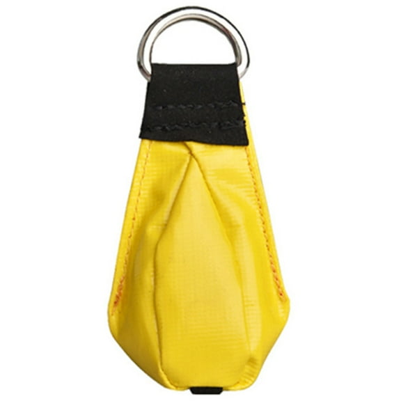 Yucurem Multi-purpose Climbing Rope 210g Throwing Bag for Tree Spelunking Mountaineering Essential (Yellow)