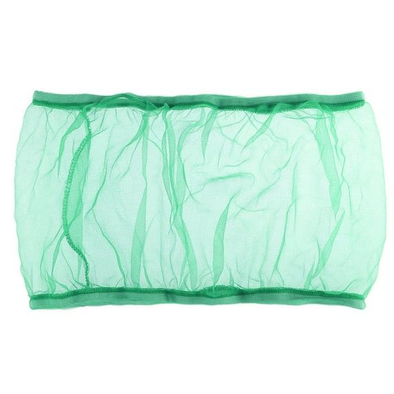 Yucurem Nylon Mesh Bird Cage Cover Net Easy Cleaning Seed Catcher Guard Bird Essentials (Green)