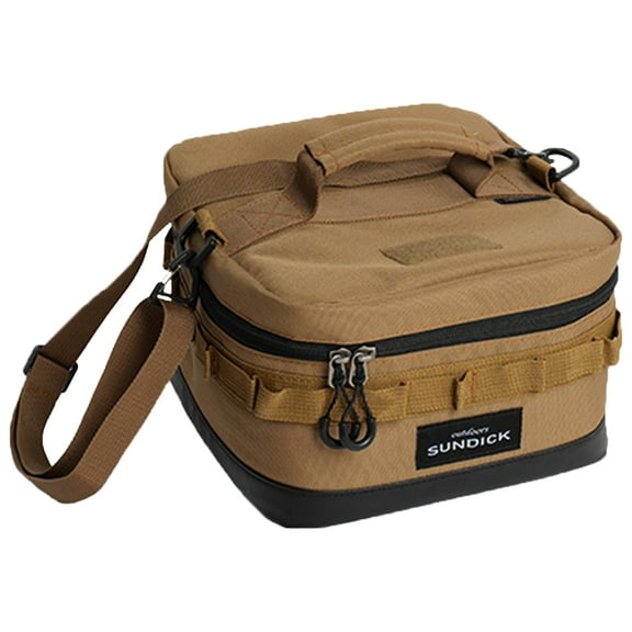 Yucurem Outdoor Cooler Bag 900D Cloth Waterproof Camping Travel Organizer Box Camping Storage (picture color)