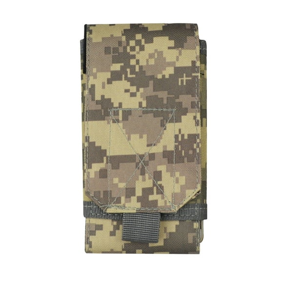 Yucurem Outdoor Small Waist Bag Pack, EDC Utility Pouch Bag, Waist Bag with Cellphone Holster (Multicolor)