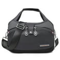 thumbnail image 1 of Yucurem Oxford Messenger Bags Waterproof Anti-Theft Female Shoulder Handbag (Dark Grey), 1 of 7