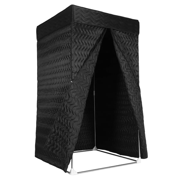 Yucurem Portable Vocal Booth Studio, Soundproof Cover with Thick Acoustic Blankets, 360 Degree Reverb for Voice Over, Singing, Isolation