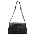 thumbnail image 1 of Yucurem Pu Leather Crossbody Bag Chain Strap Women Hobo Bag Messenger Bag (Black) Fashion shoulder bag (Black), 1 of 10