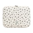 thumbnail image 1 of Yucurem Puffy Quilted Floral Laptop Case, Maple Leaf Padded Laptop Sleeve, Coquette Aesthetic Shockproof Cover for iPad, Computer, Tablet, Notebook, 11.42" x 0.98" x 8.46" (Black), 1 of 8