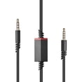 thumbnail image 1 of Yucurem Replacement Audio Cable Inline Mute Cord for Astro A10/a30/a40/a40tr/a50 Headset, 1 of 9