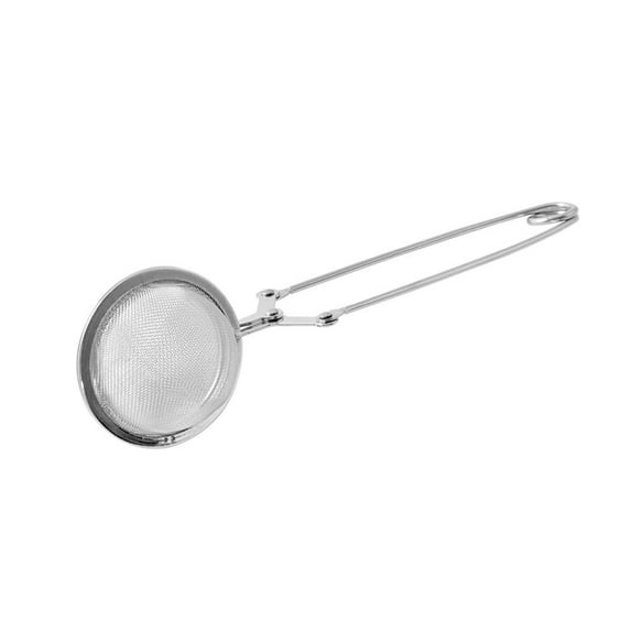 Yucurem Reusable Stainless Steel Tea Strainer Infuser Tea Ball Filter with Handle Kitchen Supplies (A)