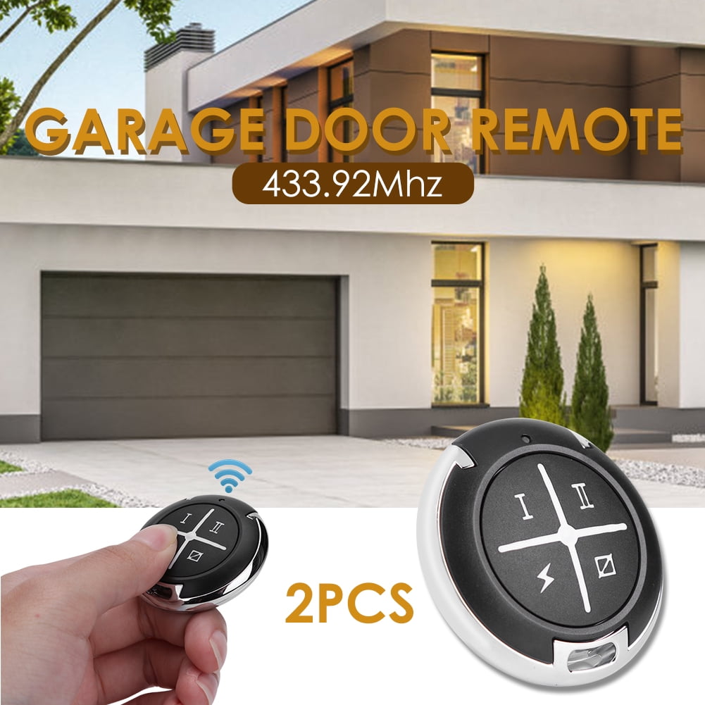 Yucurem Round 433MHz Remote Control Garage Door Electric Gate Clone Key