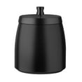 thumbnail image 1 of Yucurem Smokeless Odorless Windproof Ashtray with Lid Metal Tabletop Ash Tray Indoor Storage (Black), 1 of 6