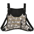 thumbnail image 1 of Yucurem Sports Chest Bag, Adjustable Strap Front Chest Pack, Running Vest Bag Sport Backpack for Men Women (Grey), 1 of 10