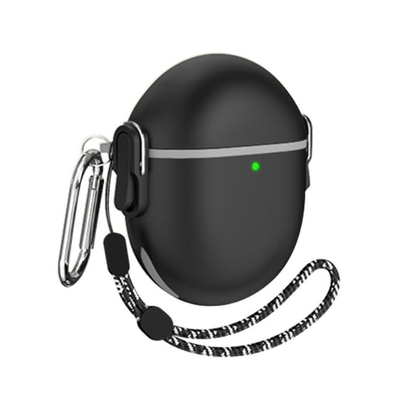 Yucurem Tpu Pc Headphone Holder Case Waterproof for Google Pixel Buds Pro (Black)