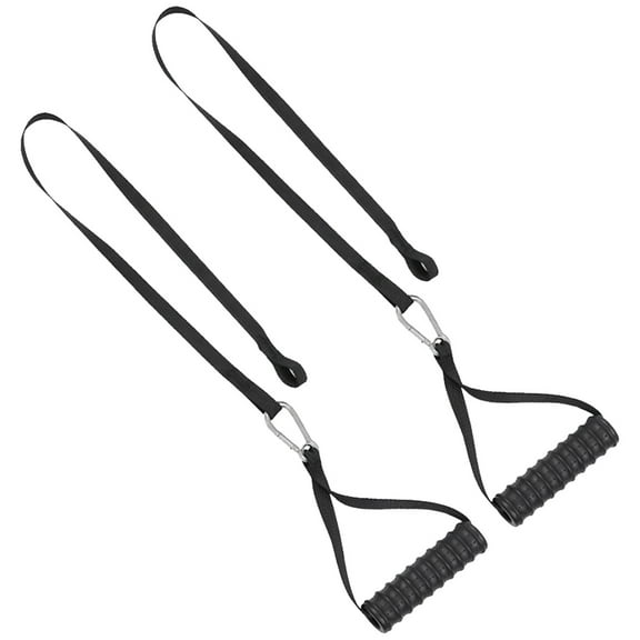 Yucurem Tricep Rope Cable Attachment Handles Gym Equipment For Chest Muscle Workout Fitness Essential (A)