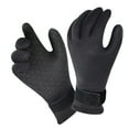 thumbnail image 1 of Yucurem Ultra-Thin Water Gloves, Stab-Resistant Warm Gloves with Adjustable Strap, Durable Diving Wetsuit Gloves (S), 1 of 8
