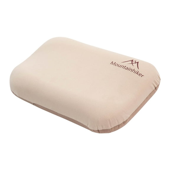 Yucurem Ultralight High Rebound Inflatable Pillow Pillowcase for Camping Travel Hiking Camping Kitchen Utensils (Khaki)
