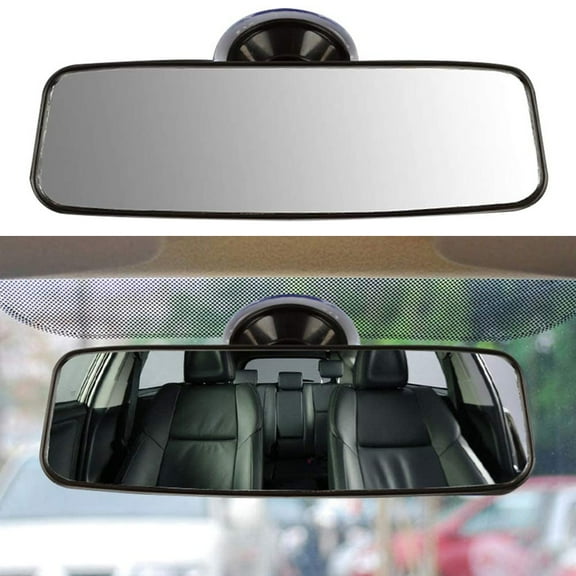 Yucurem Universal Car Rear View Mirror Suction Cup Car SUV Truck Rearview Mirror