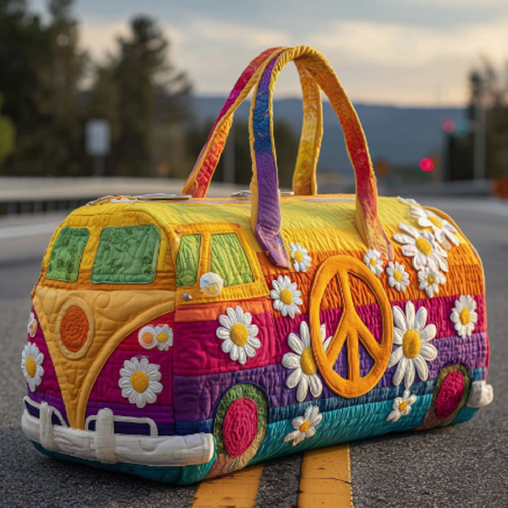 Patchwork Weekends Yucurem Vintage Floral Weekend Bag with Zipper, Mini Pattern Patchwork ...
