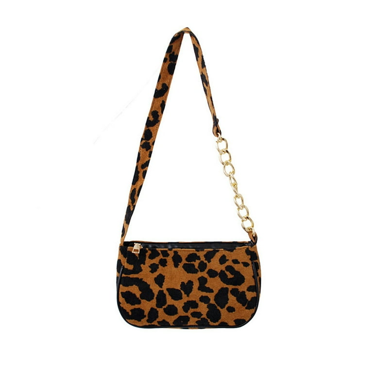 Vintage leopard purse cheap
