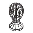 thumbnail image 1 of Yucurem Wig Stands Hat Cap Holder Plastic Storage Rack Wigs Support Tool (Black), 1 of 10