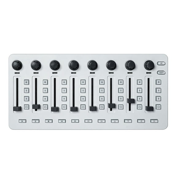 Yucurem Wireless Midi Controller Mixing Console Dj Mixer for Windows//Ios/Android (A)