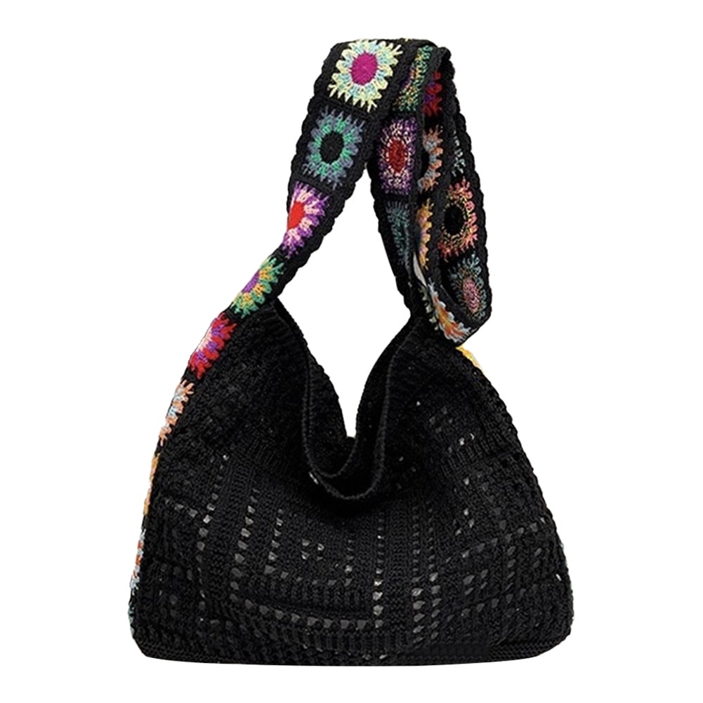 Yucurem Women Boho Braided Bag Crochet Crossbody Bag Stylish  display picture 1