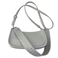 thumbnail image 1 of Yucurem Women Crossbody Sling Bag - Retro Y2k Hobo Bag - PU Leather Tote Dating Purse (Grey), 1 of 10
