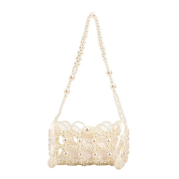 Yucurem Women Messenger Bags Handmade Beaded Party Lady Evening Clutch Purse (Style 1) Fashion shoulder bag (A)