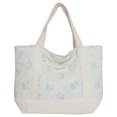 thumbnail image 1 of Yucurem Women Quilted Floral Tote Bag Elegant Handbag For Outdoor Travel (Style 1 White) Fashion shoulder bag (A), 1 of 9