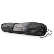 Yucurem Yoga Mat Bag Wear-resistant Mesh Storage Bag Large Capacity Drawstring Yoga Bag Yoga Essential (A)