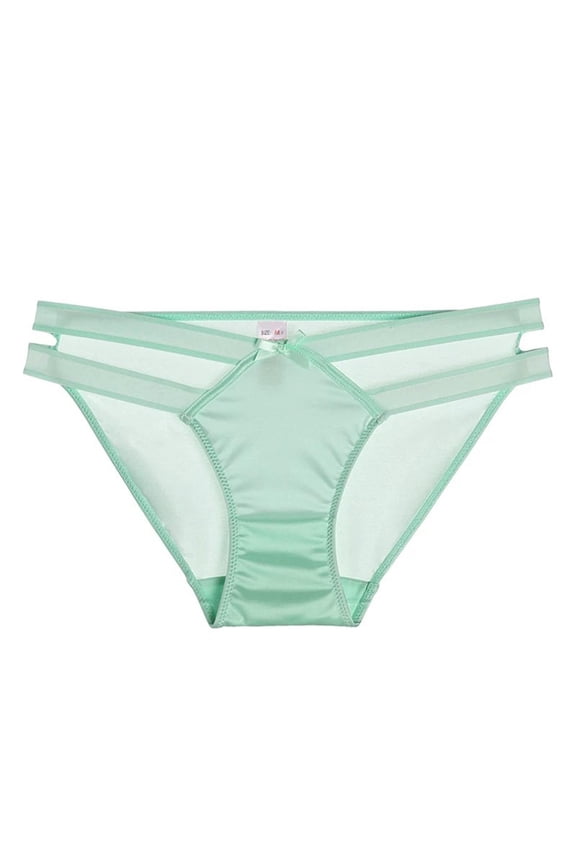 Lace Bikini Underwear for Women Silk Panties Sexy Lingerie Sexy Panties Seamless Comfortable Colorful Female Pack