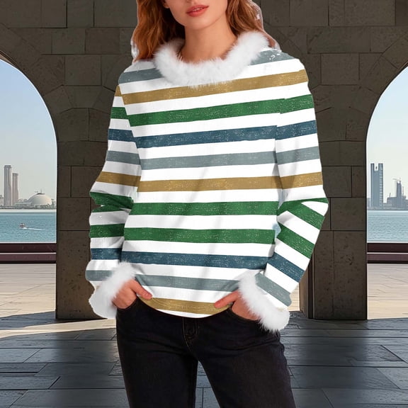 YueHuiYing Ladies' Fashionable Turtleneck Loose Casual Long Sleeved Shoulder Sleeves Fall Sweaters Top