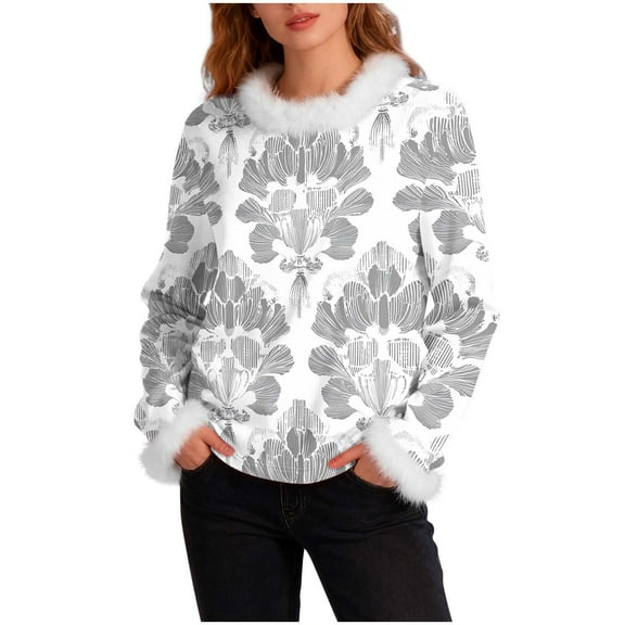 YueHuiYing Ladies' Fashionable Turtleneck Loose Casual Long Sleeved Shoulder Sleeves Fall Sweaters Top