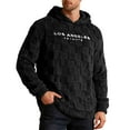thumbnail image 1 of YueHuiYing Man Fall Winter Loose Casual Sporty Fashion Fuzzy Pullover Embroidered Hooded Long Sleeve Sweatshirt, 1 of 3
