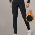 thumbnail image 1 of YueHuiYing Men Thermal Long Underwear Elastic Waist Tight Leggings Thermal Pants Cold Weather Bottoms Pants, 1 of 9