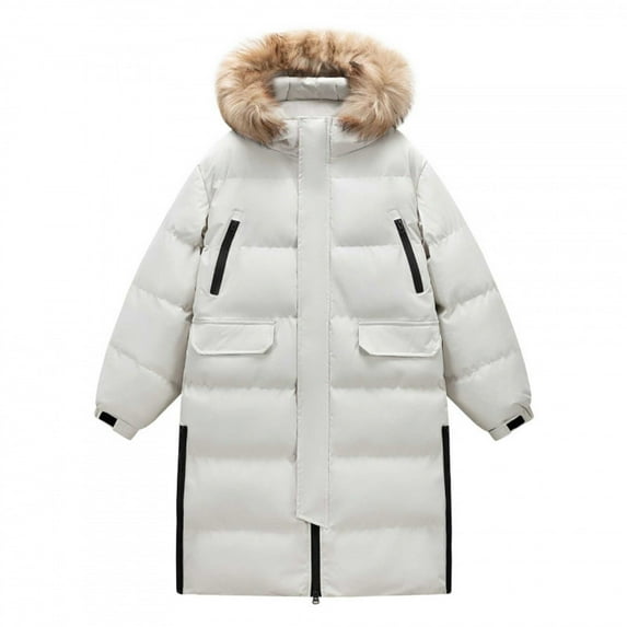 YueHuiYing Men's Solid Color Long - Sleeved Stand - Up Collar Zipper Cardigan Jacket - With Thick Fabric Warmth for Chilly Weather