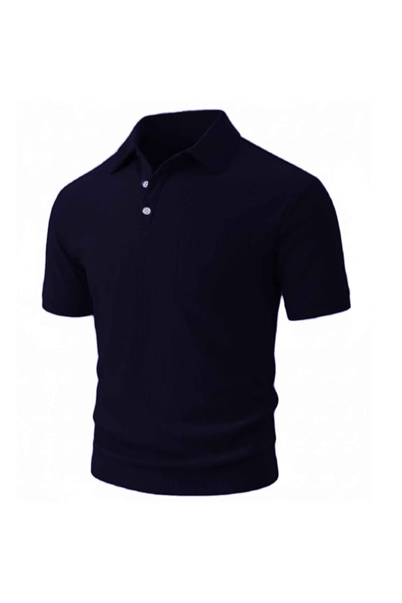 Men's Solid-Color Short-Sleeve Hooded Pullover T-Shirt Zipper Placket Right Pocket Casual Lightweight Breathable Summer Top