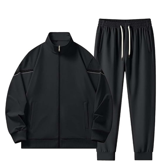 YueHuiYing Men's Tracksuits 2 Piece Running Sports Sweatsuits For Men's Full Zip Athletic Jackets and Pants Outfits