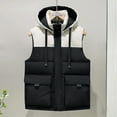 thumbnail image 1 of YueHuiYing Men's Winter Jacket Warm Puffy Vests Outdoor Sleeveless Lightweight Windproof & Warm Zipper Vest, 1 of 3